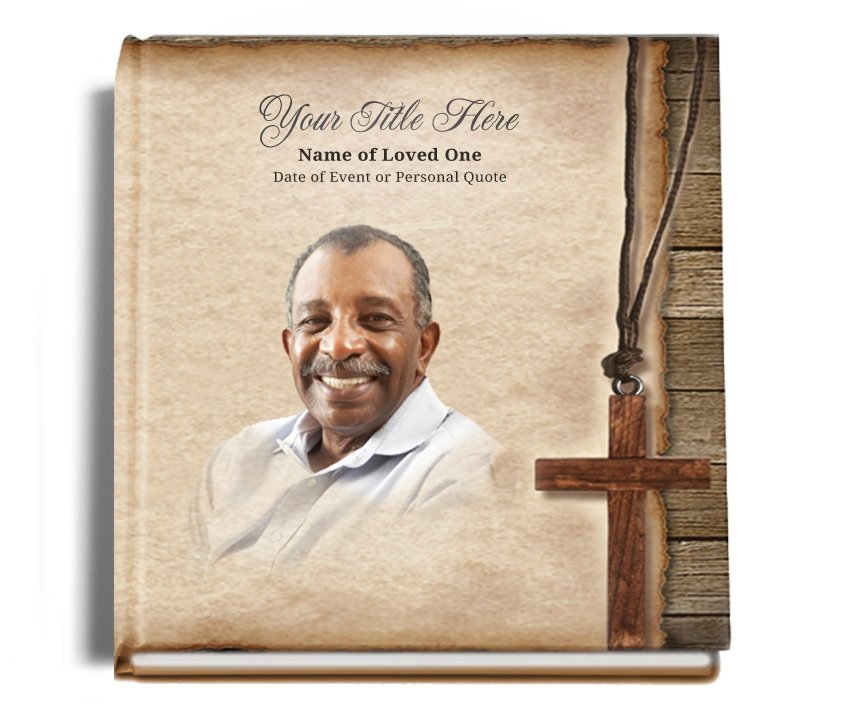 Shepherd Perfect Bind Memorial Funeral Guest Book - Celebrate Prints