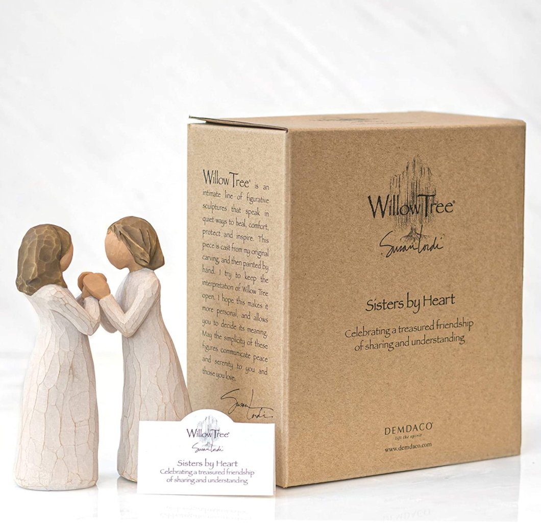 Sisters By Heart Willow Tree® Figurine - Celebrate Prints