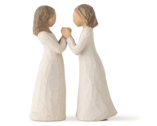 Sisters By Heart Willow TreeĀ® Figurine - Celebrate Prints
