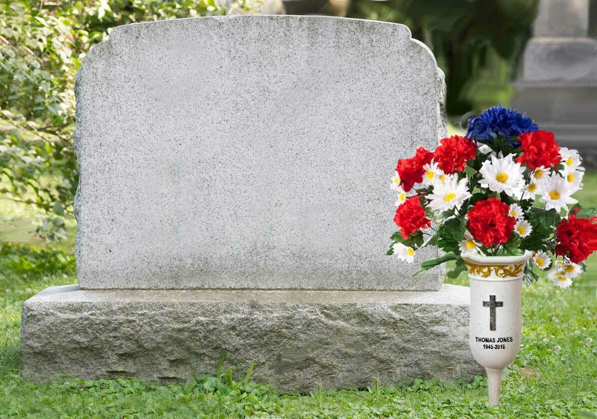 Sturdy Grave Flower Holder - Celebrate Prints