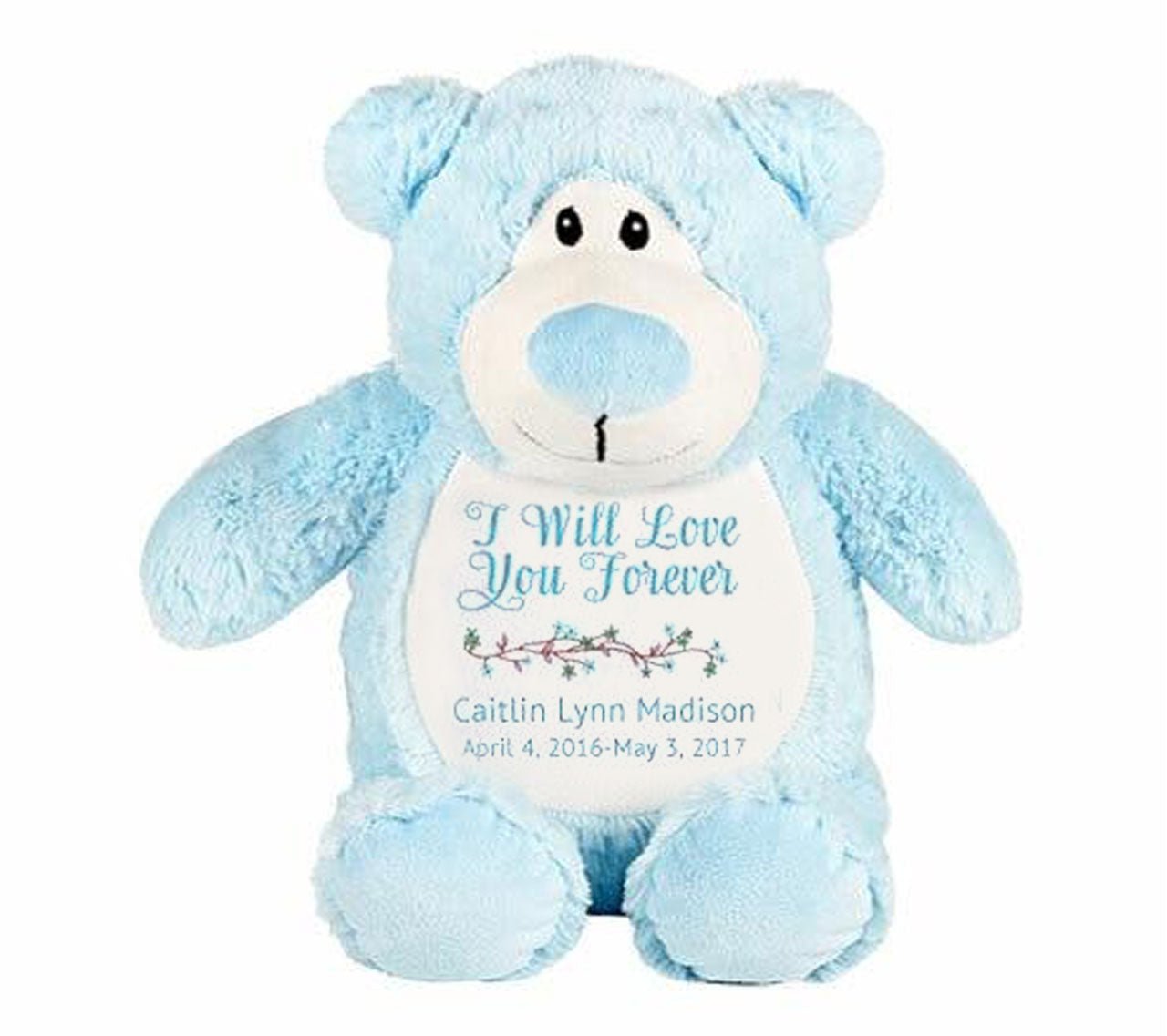 Teddy Bear Memorial Stuffed Animal Urn - Celebrate Prints