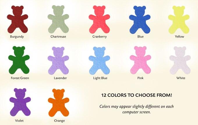 Teddy Bear Plantable Memorial Card (Pack of 25) - Celebrate Prints