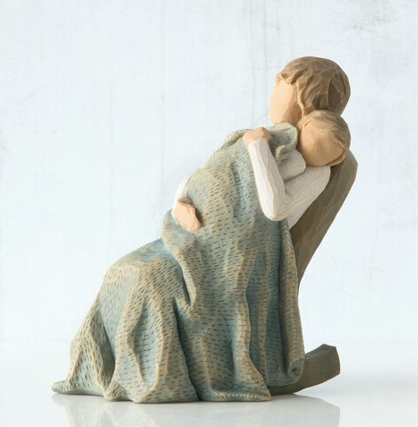 The Quilt Willow Tree® Figurine - Celebrate Prints