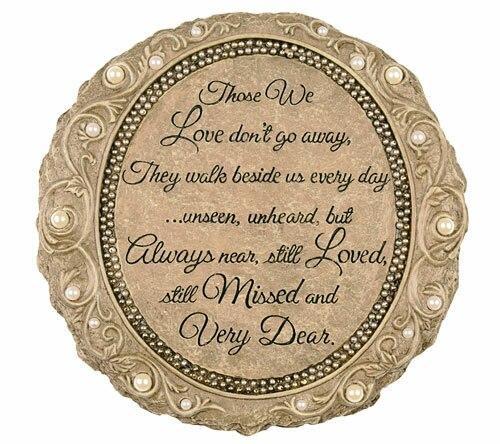 Those We Love Memorial Garden Stepping Stone - Celebrate Prints