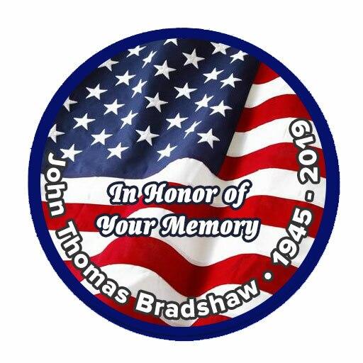 U.S. Flag Patriotic In Loving Memory Of Patch - Celebrate Prints