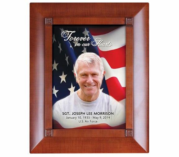 U.S. Flag Patriotic Memorial Remembrance Box - Celebrate Prints