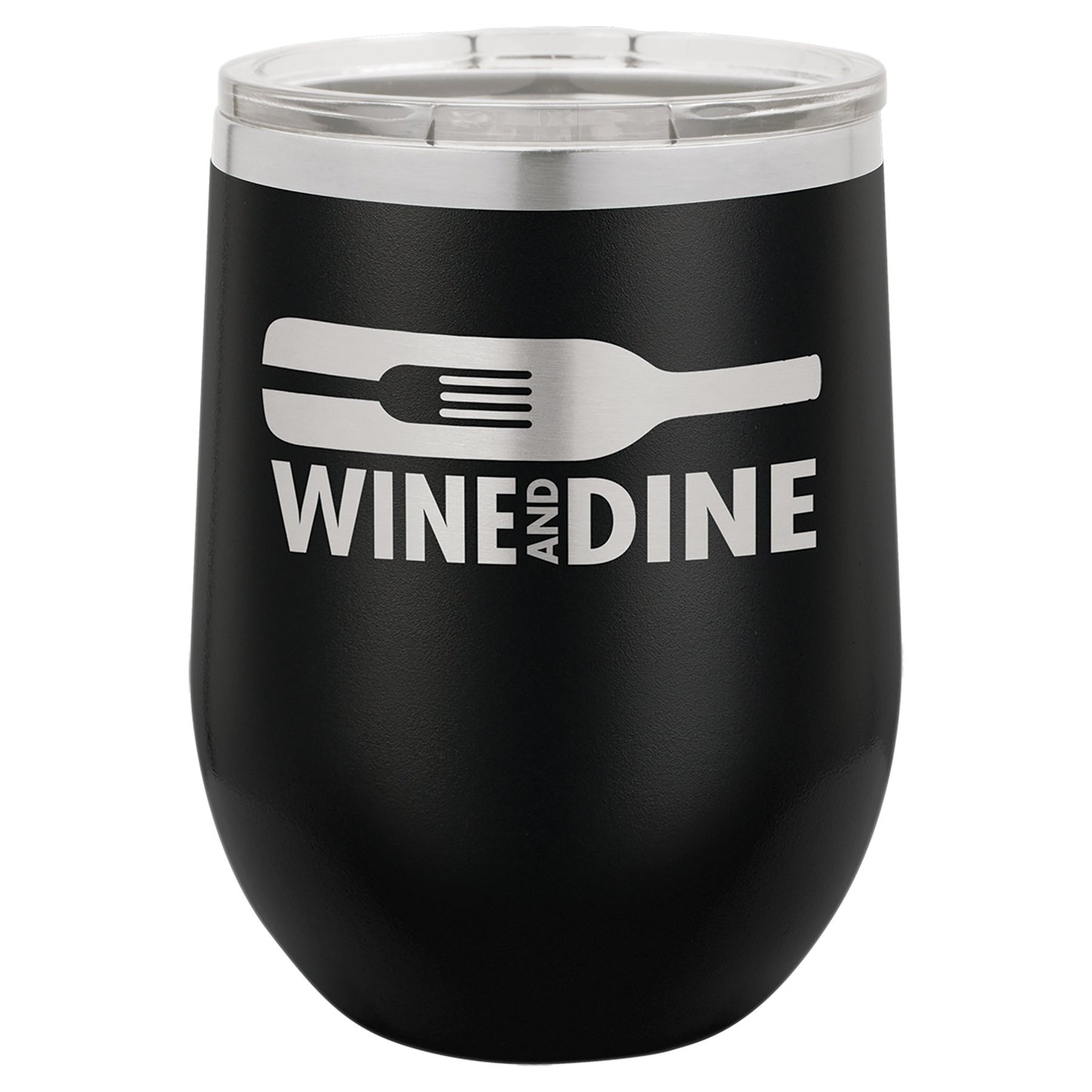 Vacuum Insulated Stemless Tumbler with Lid - Celebrate Prints