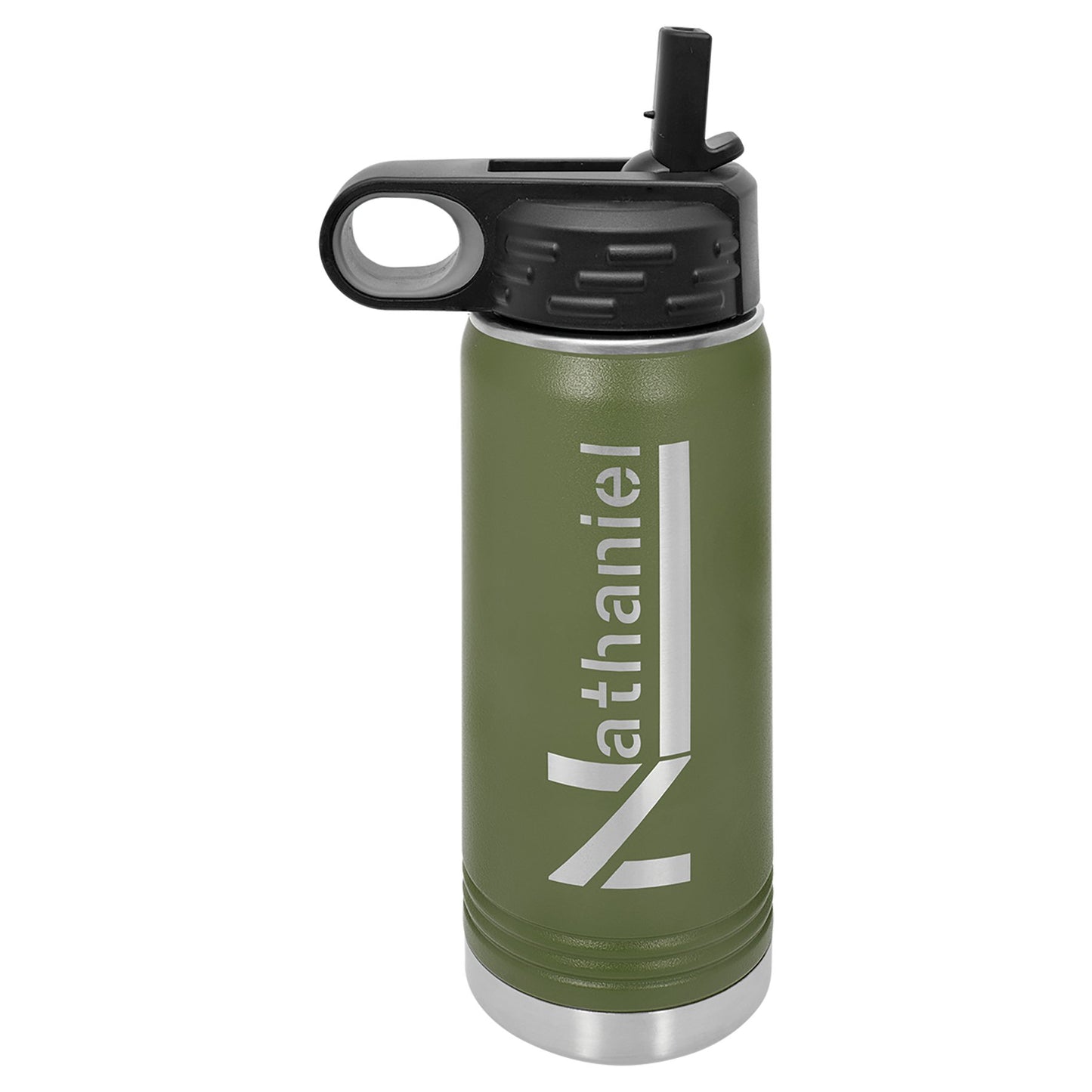 Water Bottle Vacuum Insulated Stainless Steel with Pop Up Lid - Celebrate Prints