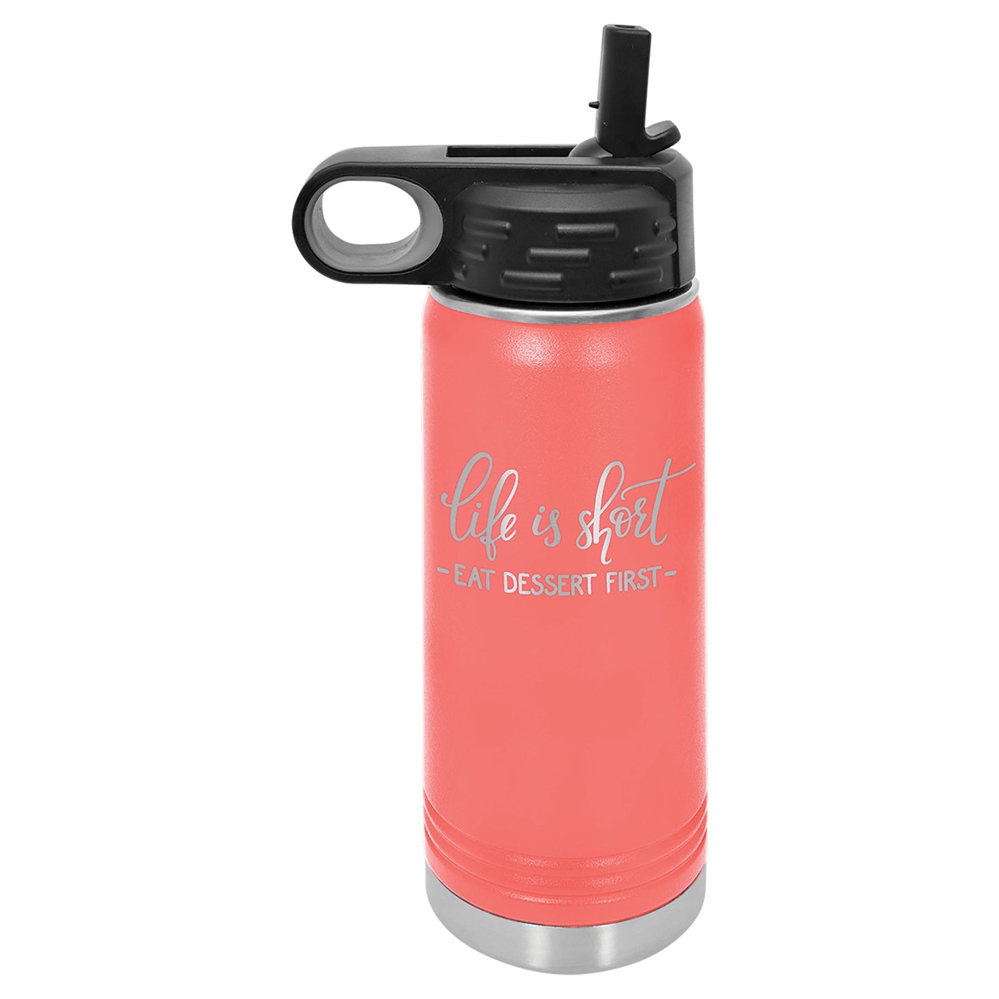 Water Bottle Vacuum Insulated Stainless Steel with Pop Up Lid - Celebrate Prints