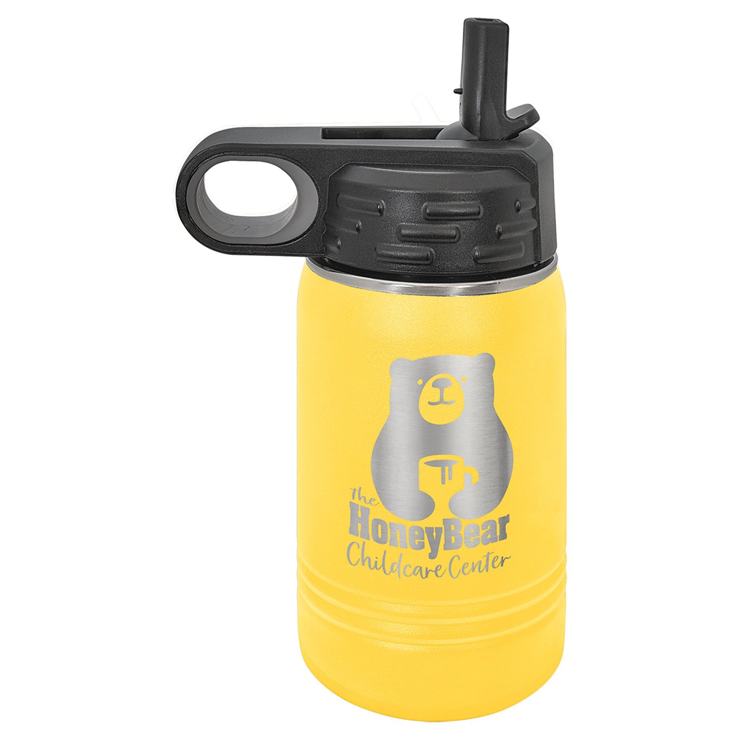 Water Bottle Vacuum Insulated Stainless Steel with Pop Up Lid - Celebrate Prints