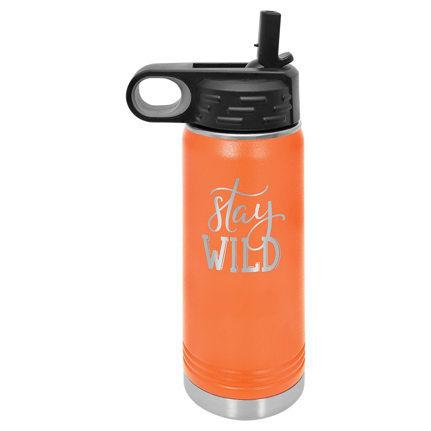 Water Bottle Vacuum Insulated Stainless Steel with Pop Up Lid - Celebrate Prints