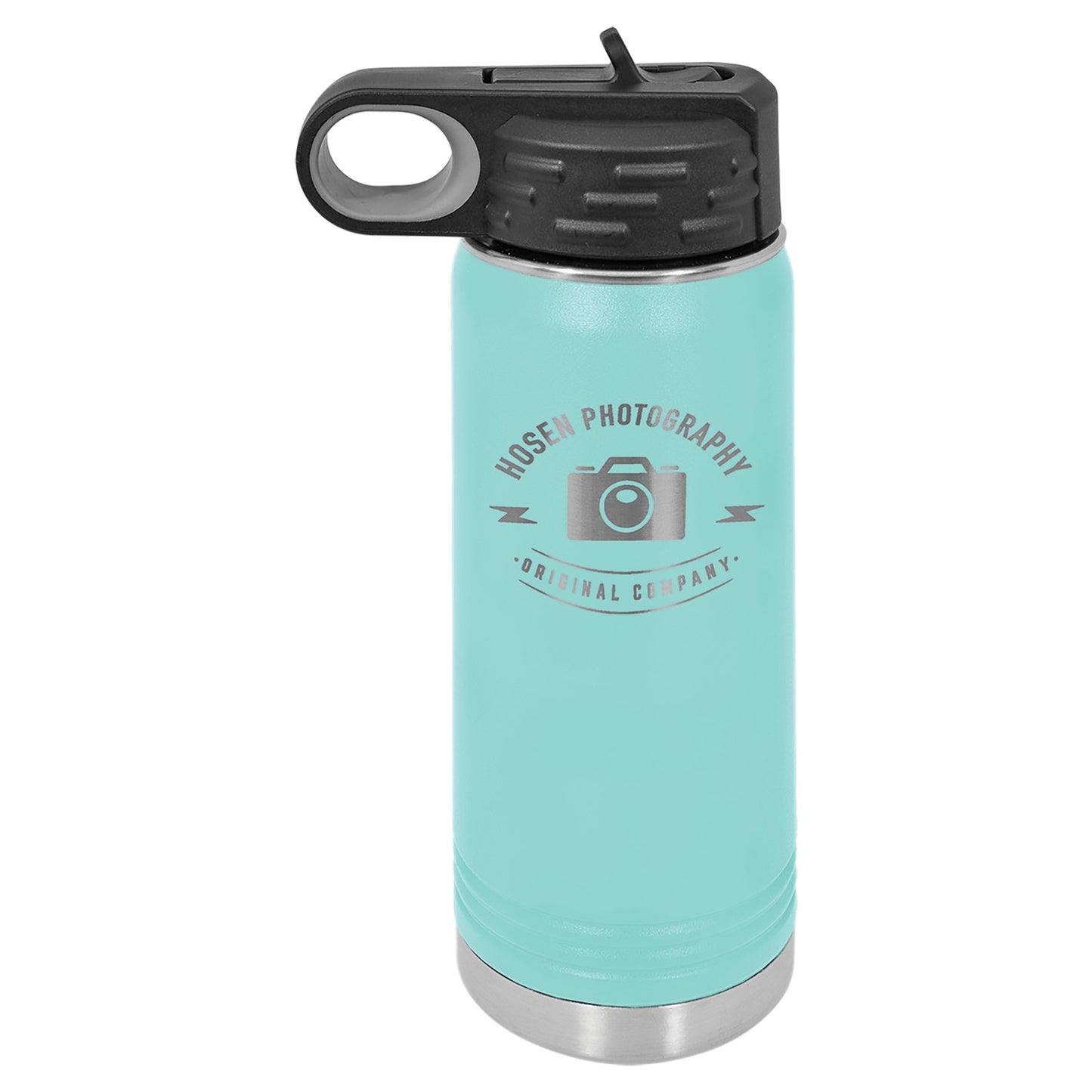 Water Bottle Vacuum Insulated Stainless Steel with Pop Up Lid - Celebrate Prints