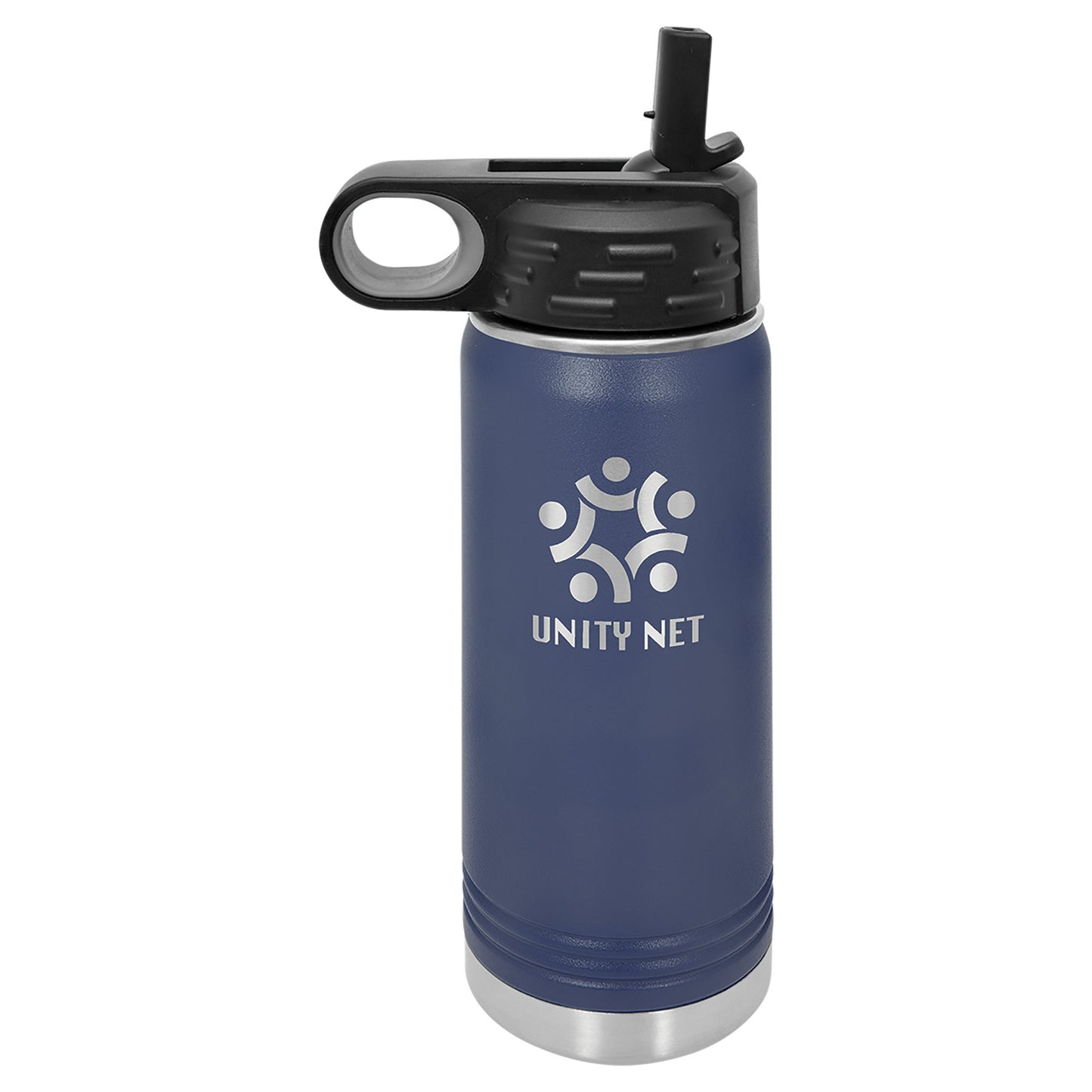 Water Bottle Vacuum Insulated Stainless Steel with Pop Up Lid - Celebrate Prints