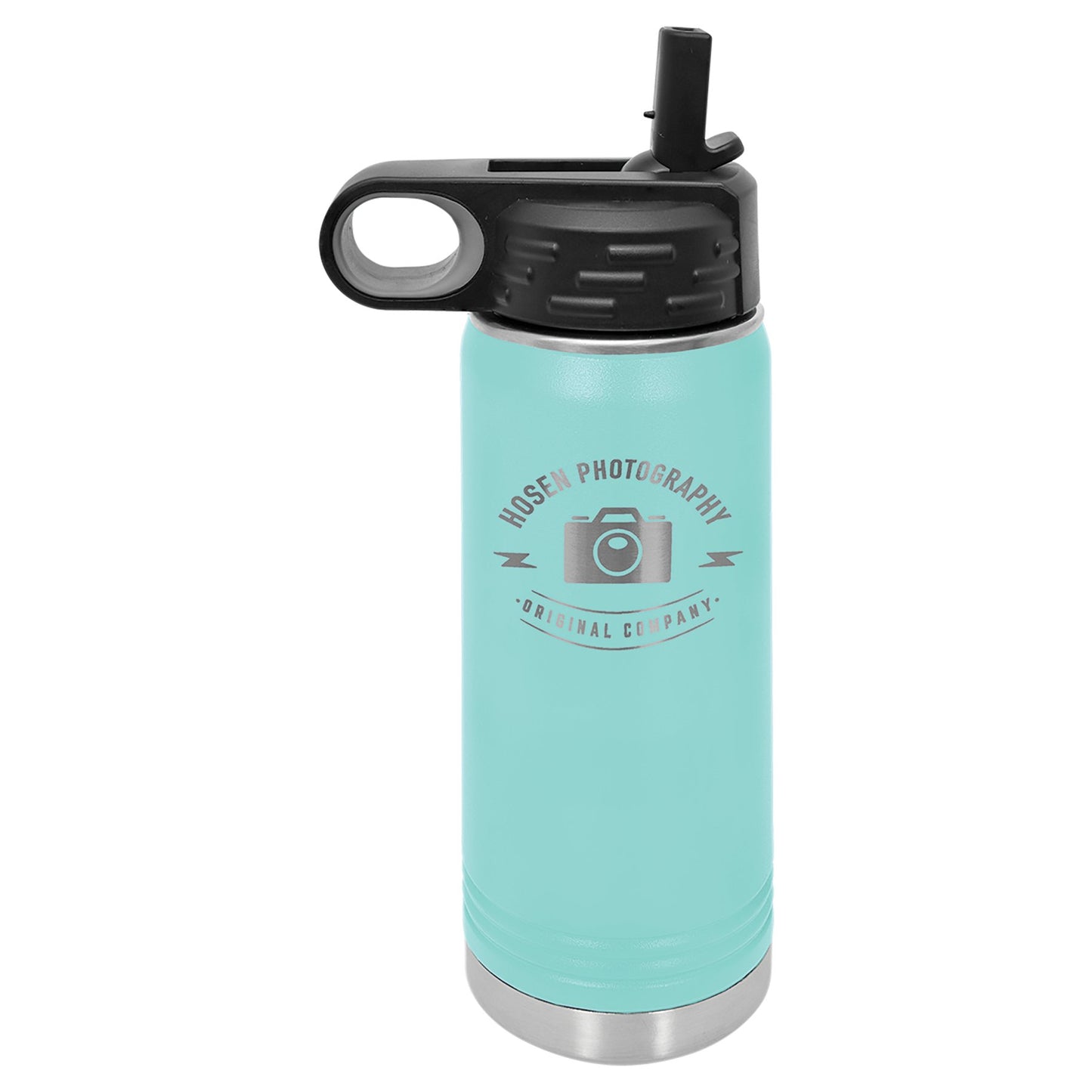 Water Bottle Vacuum Insulated Stainless Steel with Pop Up Lid - Celebrate Prints