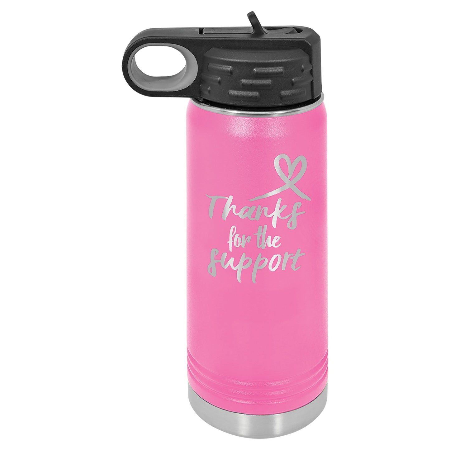 Water Bottle Vacuum Insulated Stainless Steel with Pop Up Lid - Celebrate Prints