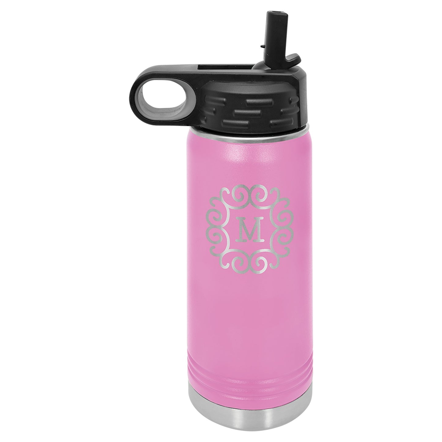 Water Bottle Vacuum Insulated Stainless Steel with Pop Up Lid - Celebrate Prints