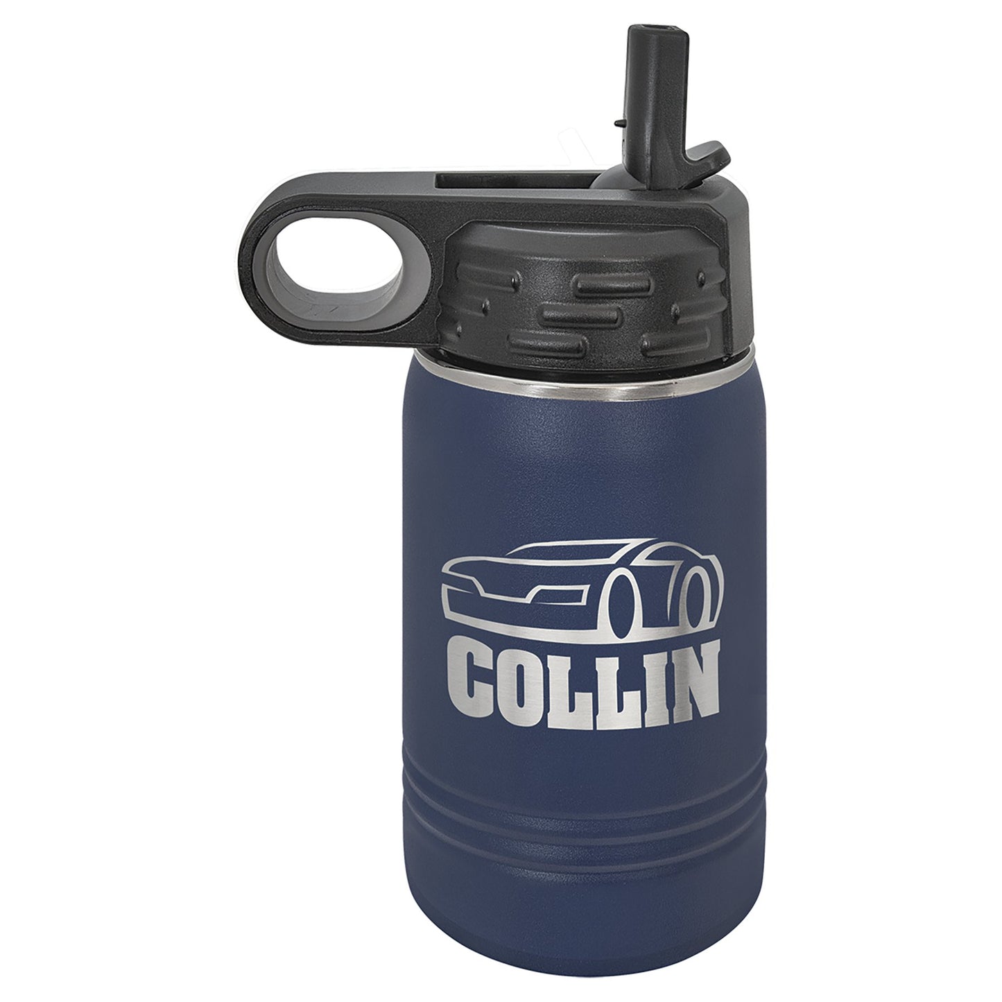 Water Bottle Vacuum Insulated Stainless Steel with Pop Up Lid - Celebrate Prints