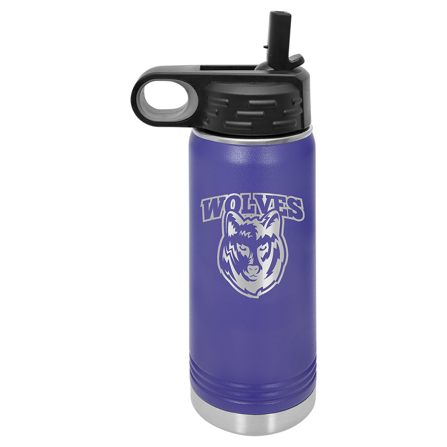 Water Bottle Vacuum Insulated Stainless Steel with Pop Up Lid - Celebrate Prints