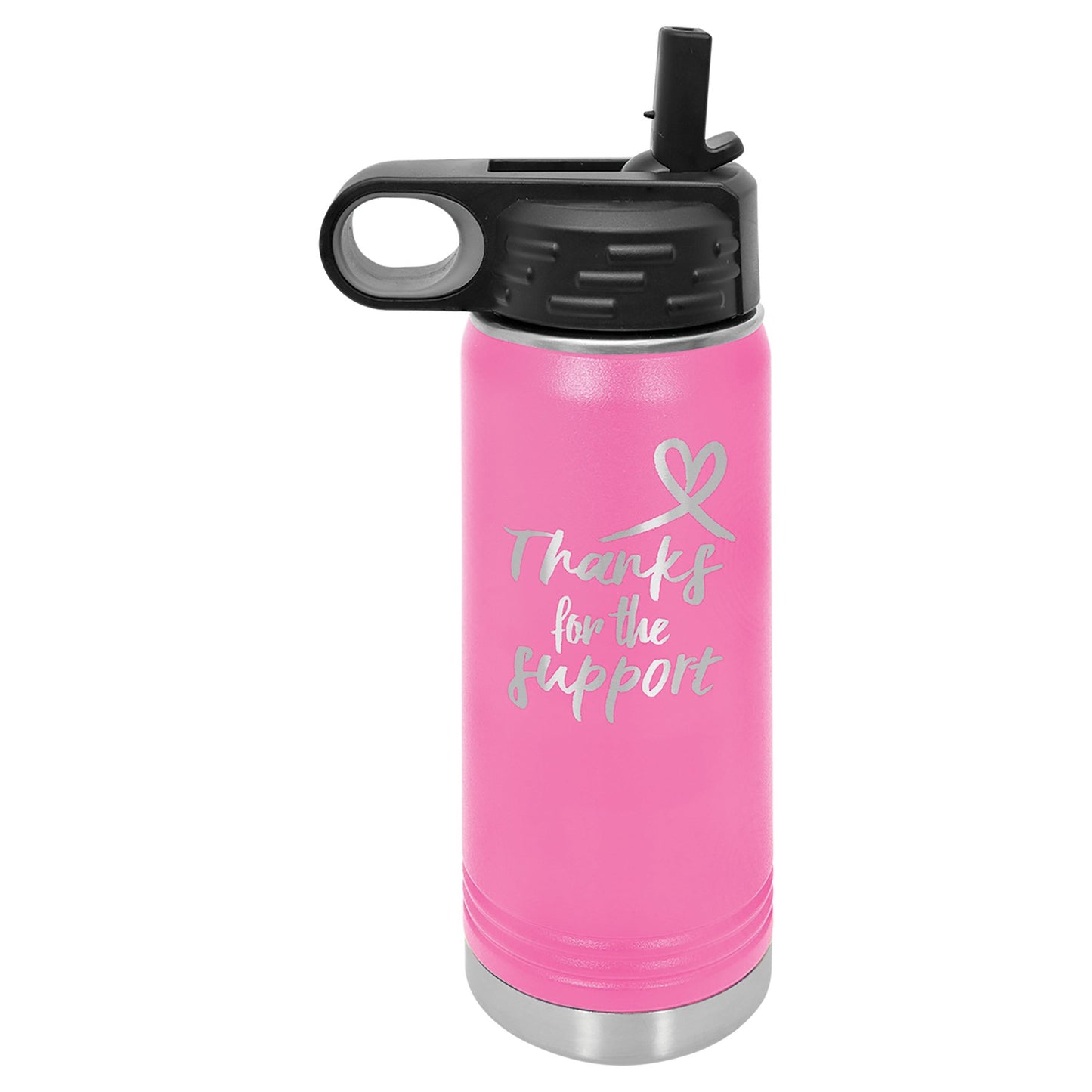 Water Bottle Vacuum Insulated Stainless Steel with Pop Up Lid - Celebrate Prints