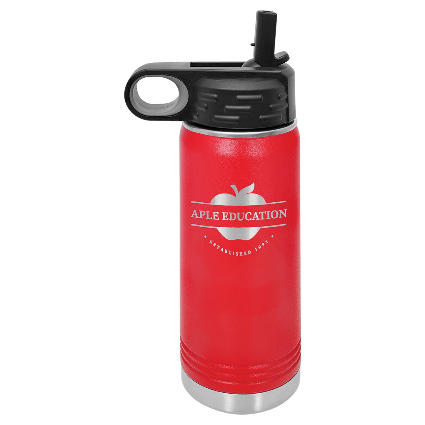 Water Bottle Vacuum Insulated Stainless Steel with Pop Up Lid - Celebrate Prints