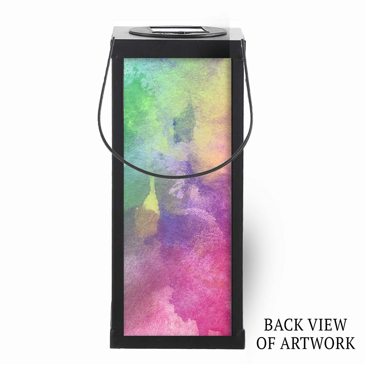 Watercolor Photo Solar Powered Memorial Lantern - Celebrate Prints