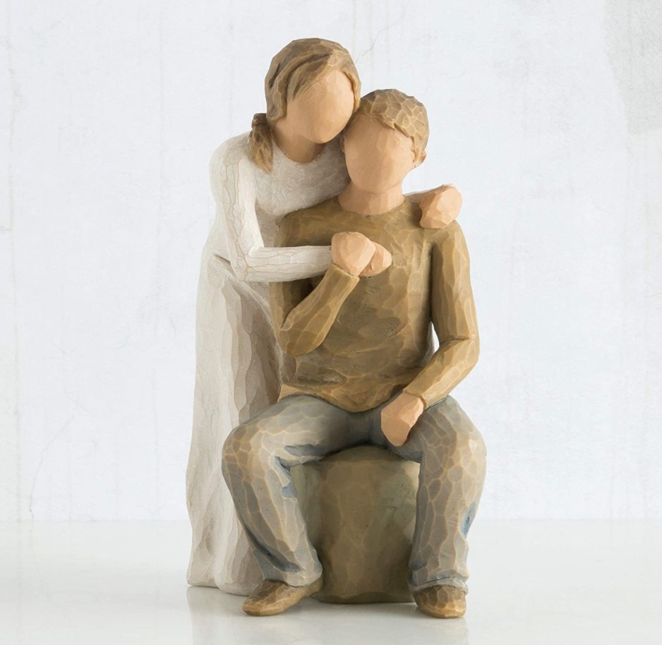 You and Me Willow Tree® Figurine - Celebrate Prints