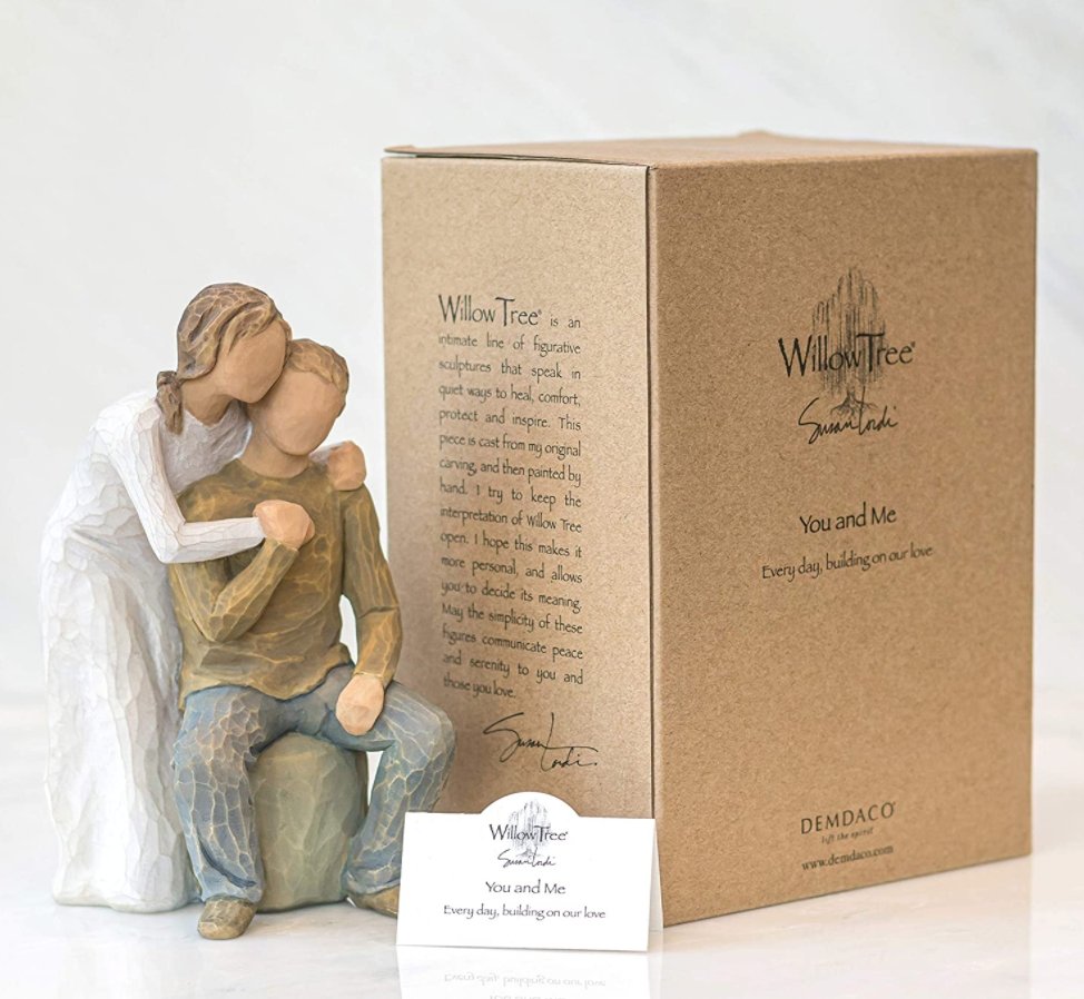 You and Me Willow Tree® Figurine - Celebrate Prints