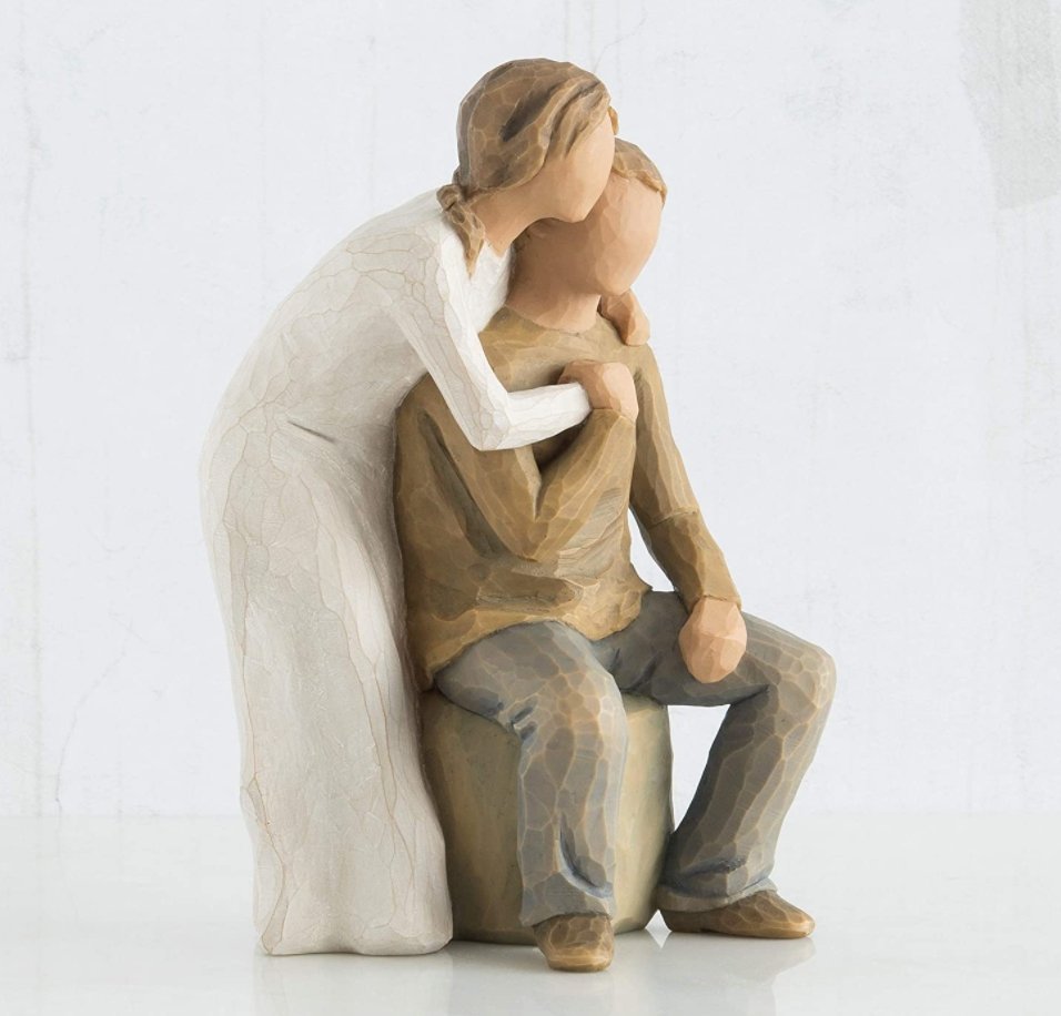You and Me Willow Tree® Figurine - Celebrate Prints