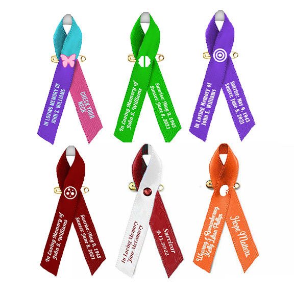 What Are The Ribbon Colors For Cancer? - Celebrate Prints
