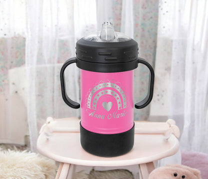 10 oz. Insulated Vacuum Sippy Cup With Lid - Celebrate Prints