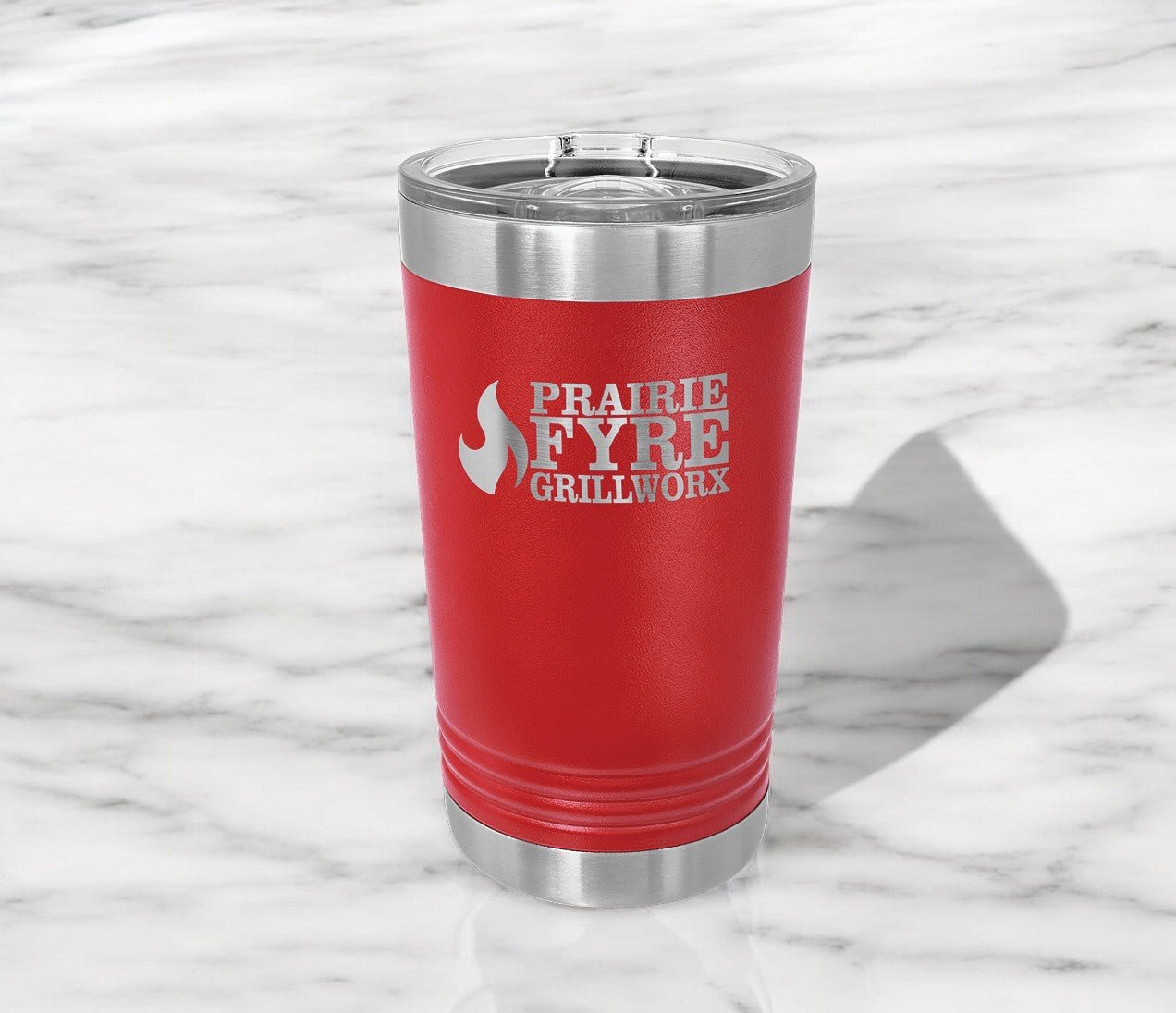 16 oz. Vacuum Insulated Stainless Steel Pint with Slider Lid - Celebrate Prints