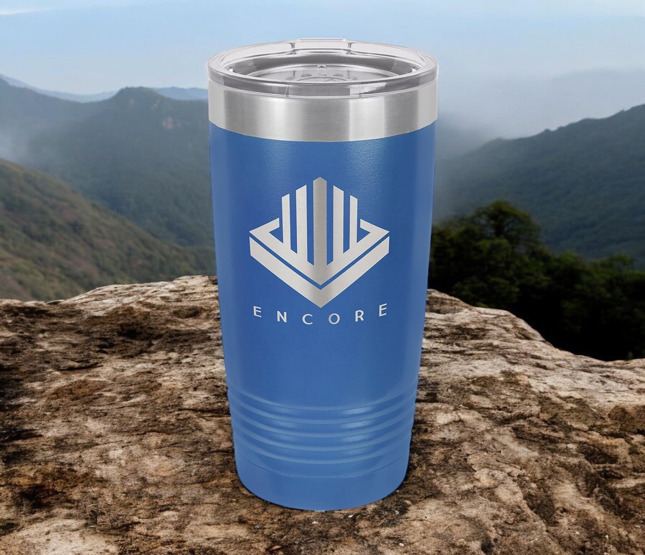 20 oz. Powder Coated Insulated Tumbler with Slider Lid - Celebrate Prints