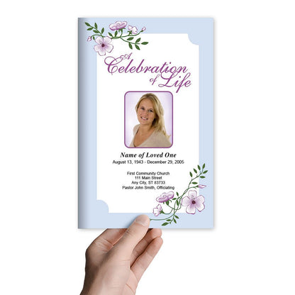 Allison Funeral Program Template - The Funeral Program Site