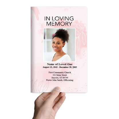 Alumni Funeral Program Template - The Funeral Program Site