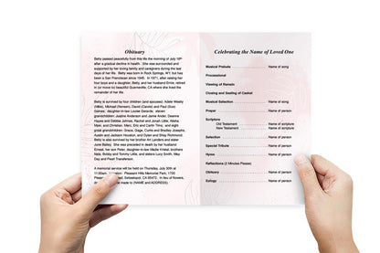 Alumni Funeral Program Template - The Funeral Program Site