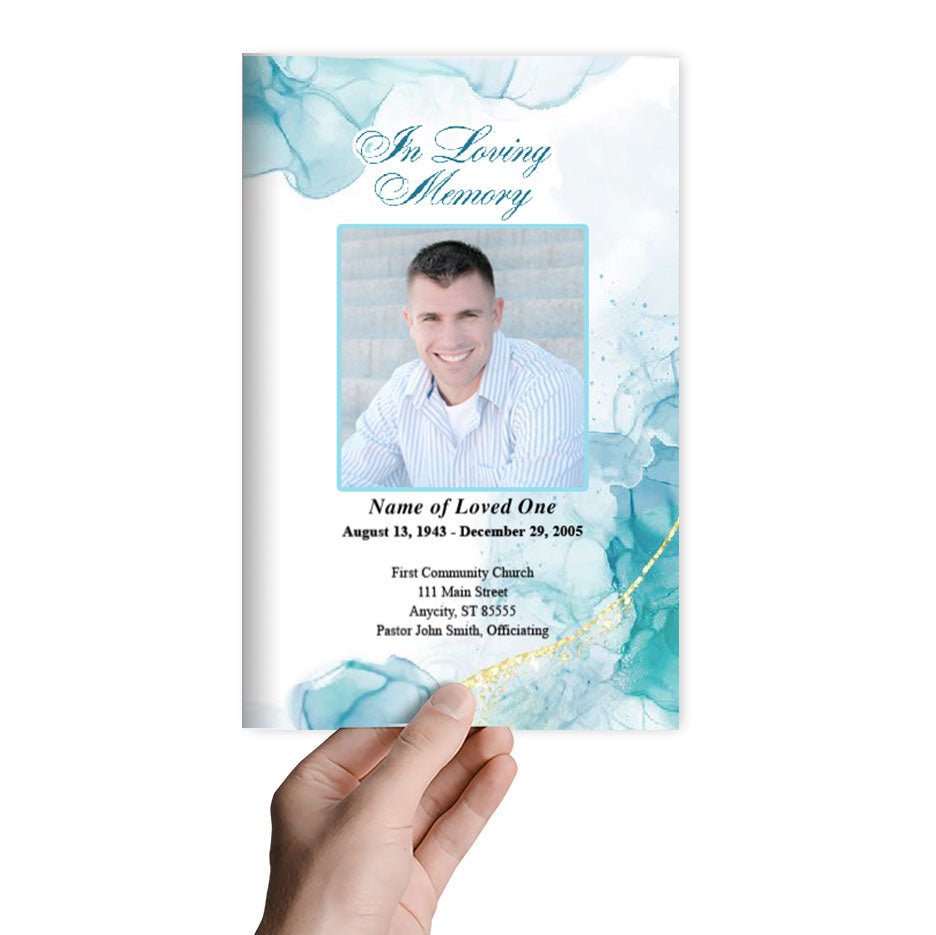 Alumni Funeral Program Template - The Funeral Program Site