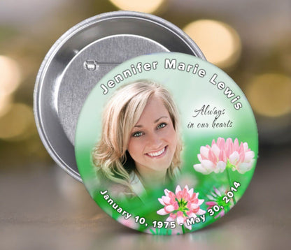 Ambrosia Memorial Button Pin (Pack of 10) - Celebrate Prints