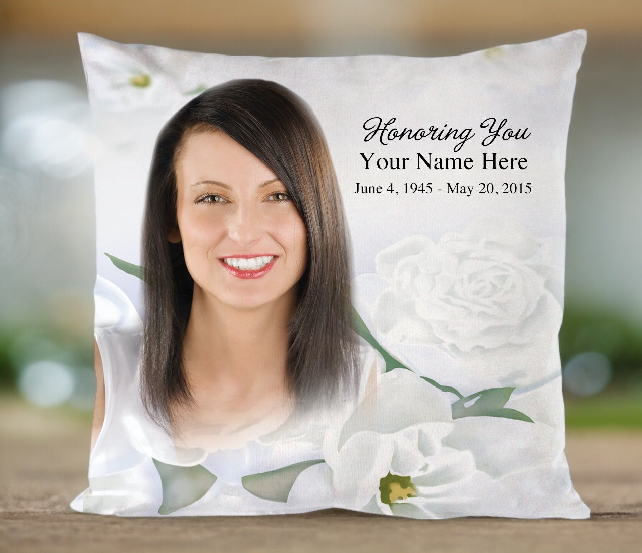 Awakening In Loving Memory Toss Pillow - Celebrate Prints