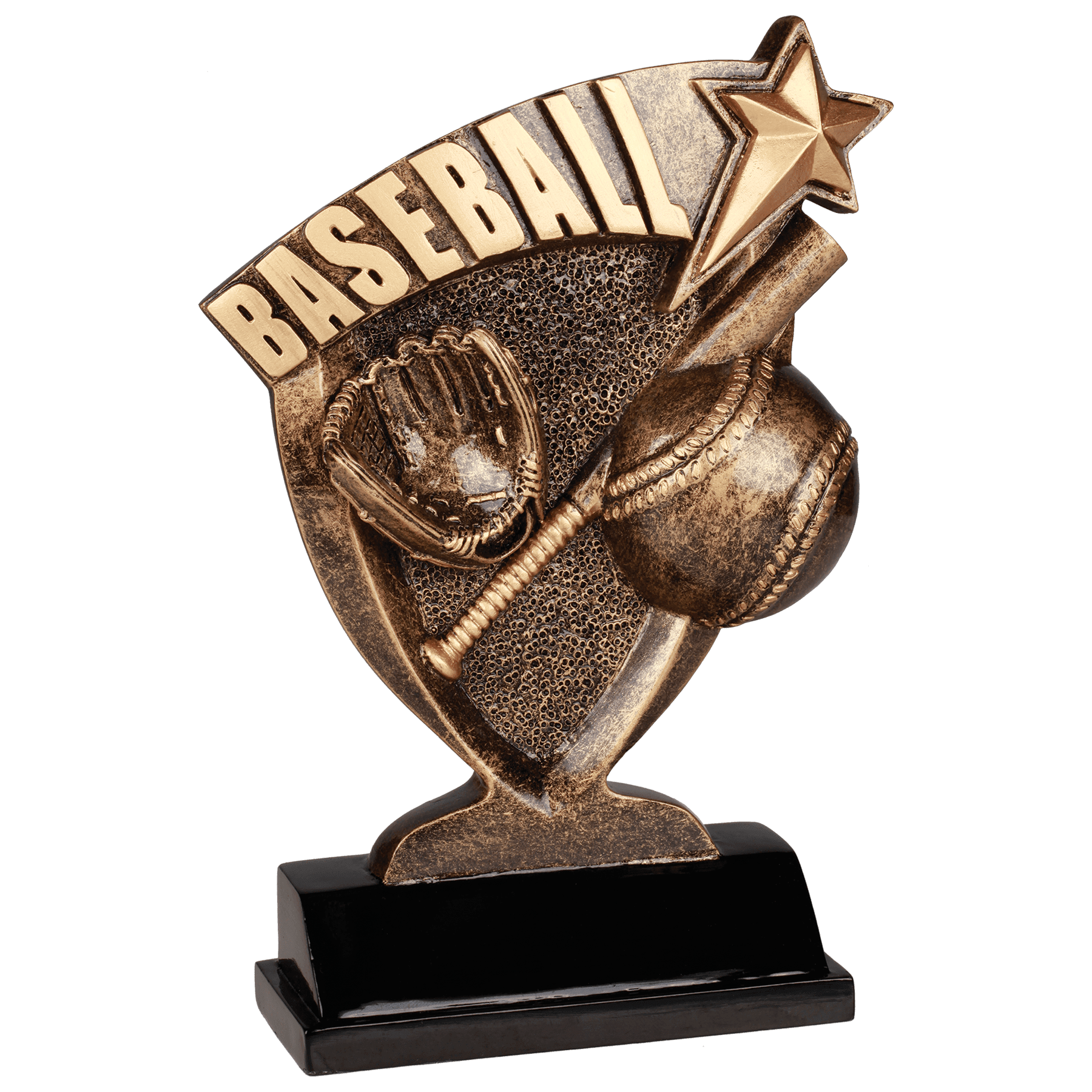 Baseball Broadcast Trophy - Celebrate Prints