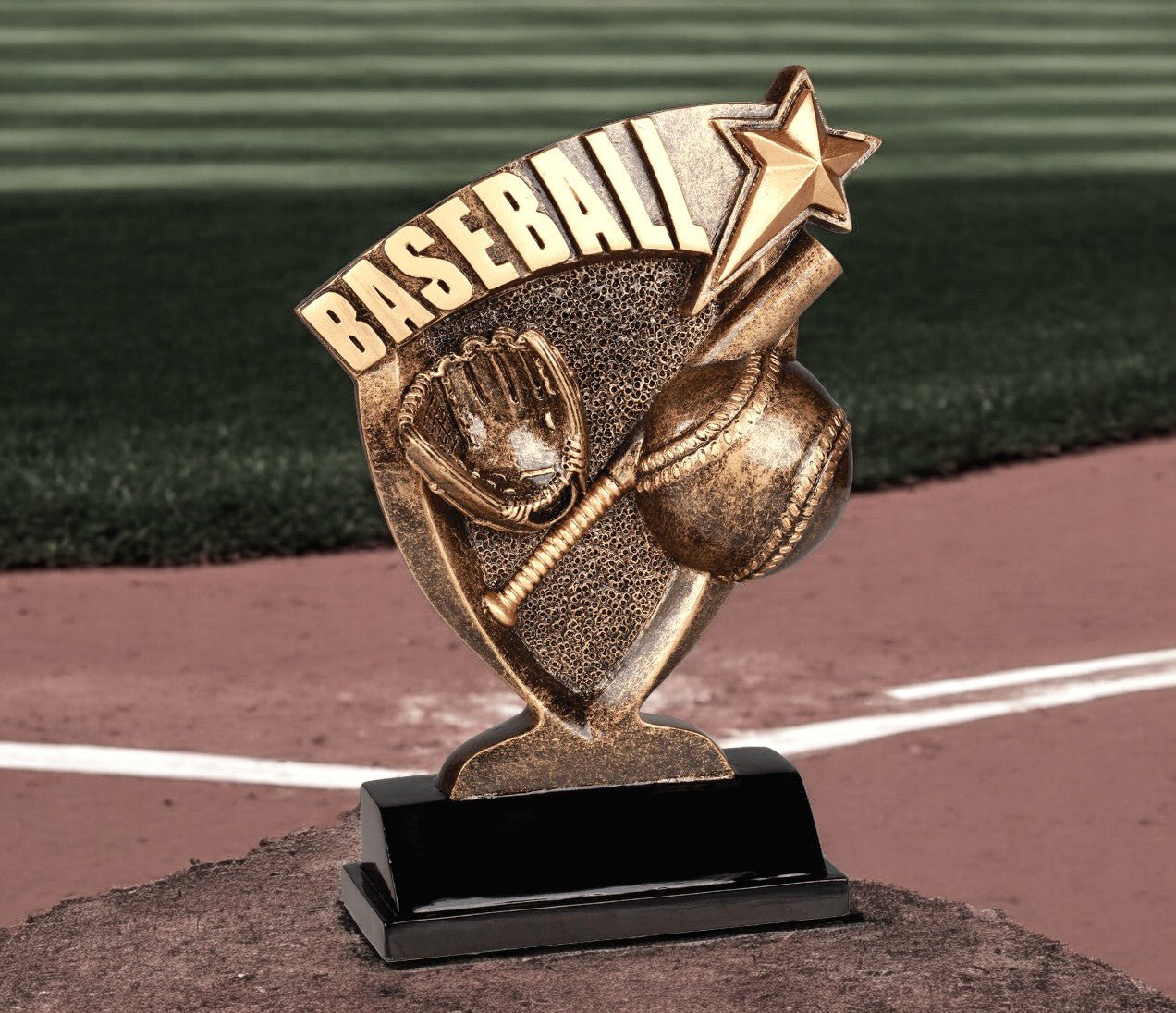 Baseball Broadcast Trophy - Celebrate Prints