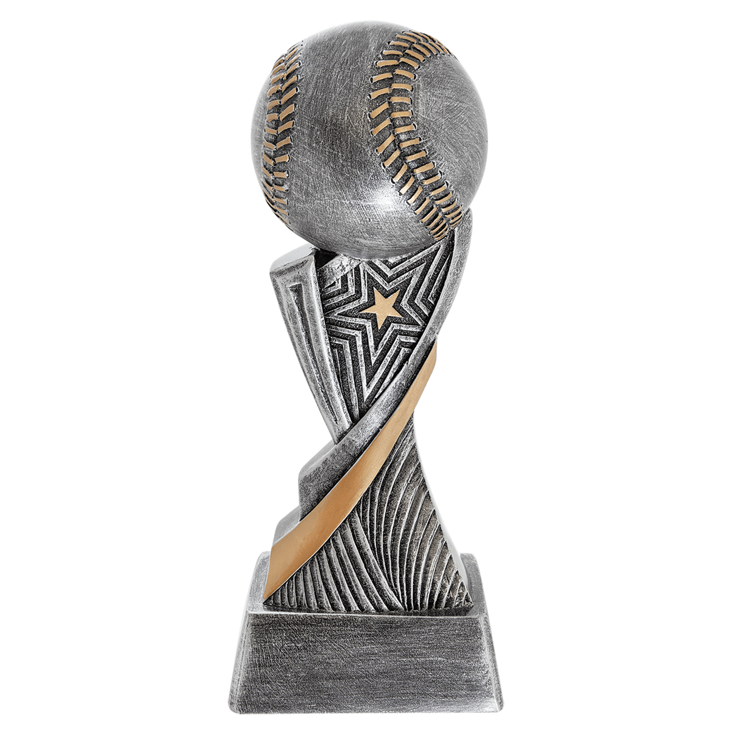 Baseball/Softball Aspire Resin Trophy - Celebrate Prints