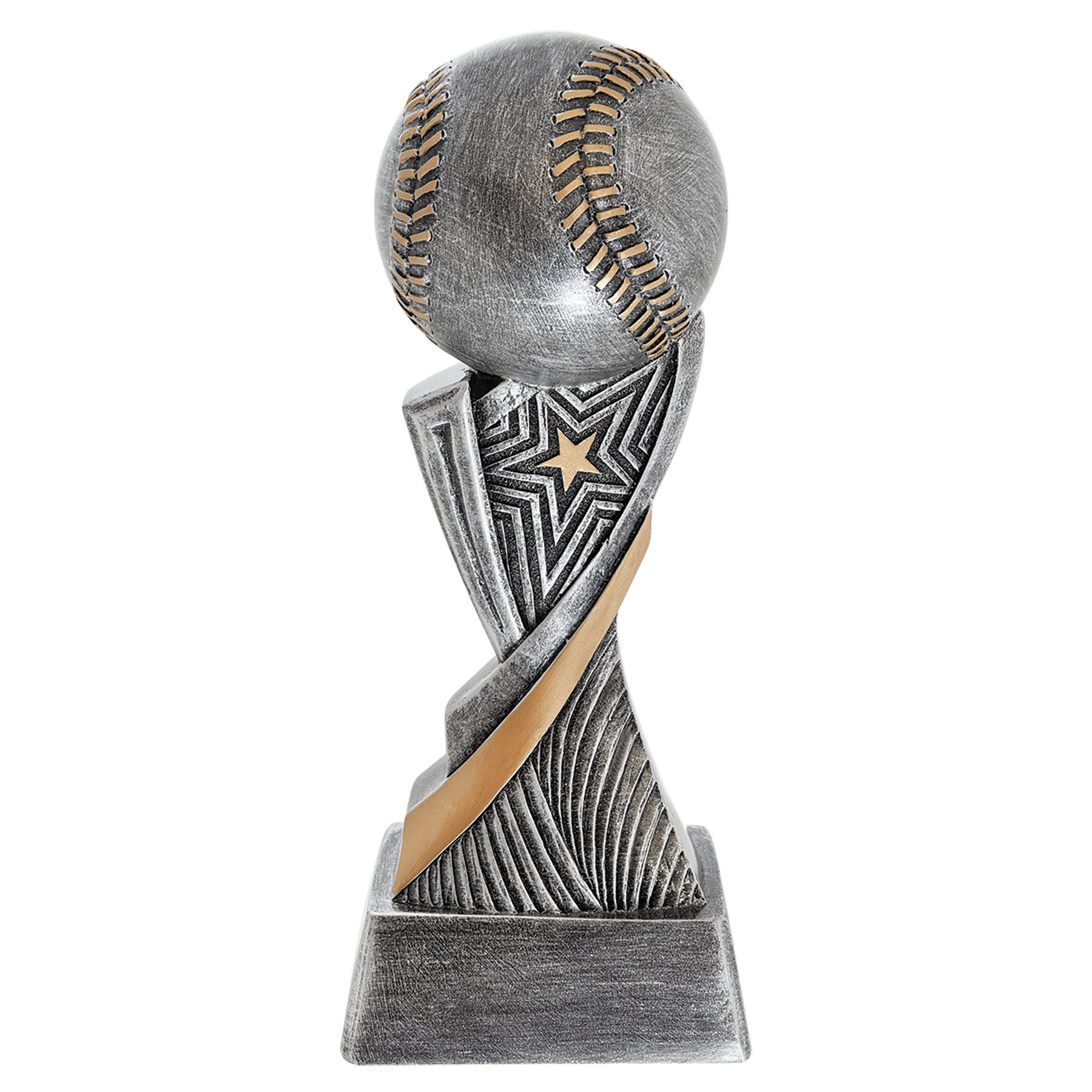 Baseball/Softball Aspire Resin Trophy - Celebrate Prints