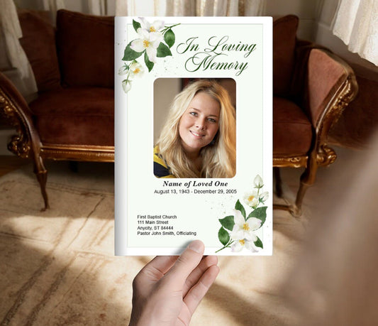 Belinda Funeral Program Template - The Funeral Program Site