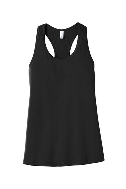 BELLA+CANVAS ® Women’s Jersey Racerback Custom Cotton Tank - Celebrate Prints