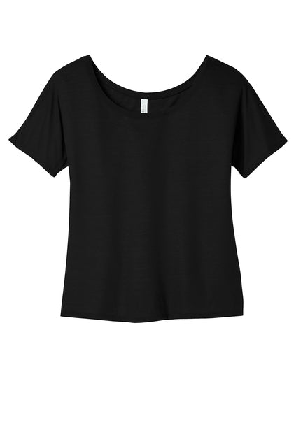 BELLA+CANVAS ® Women’s Relaxed Scoop Neck Custom TShirt - Celebrate Prints