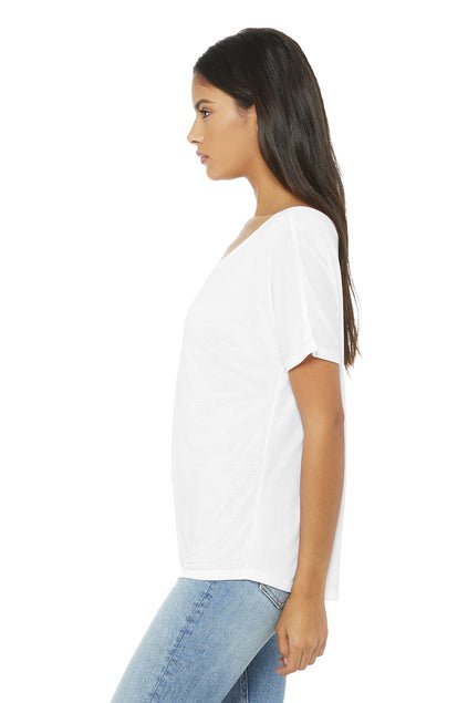 BELLA+CANVAS ® Women’s Relaxed Scoop Neck Custom TShirt - Celebrate Prints