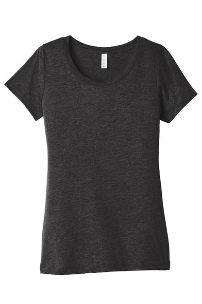 BELLA+CANVAS ® Women’s Triblend Slim Fit Short Sleeve Custom TShirt - Celebrate Prints