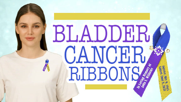 Load video: bladder cancer ribbon