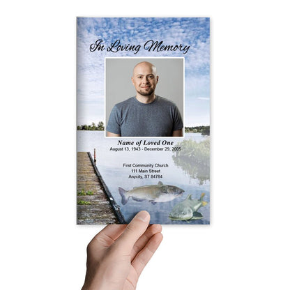 Catfish Funeral Program Template - The Funeral Program Site