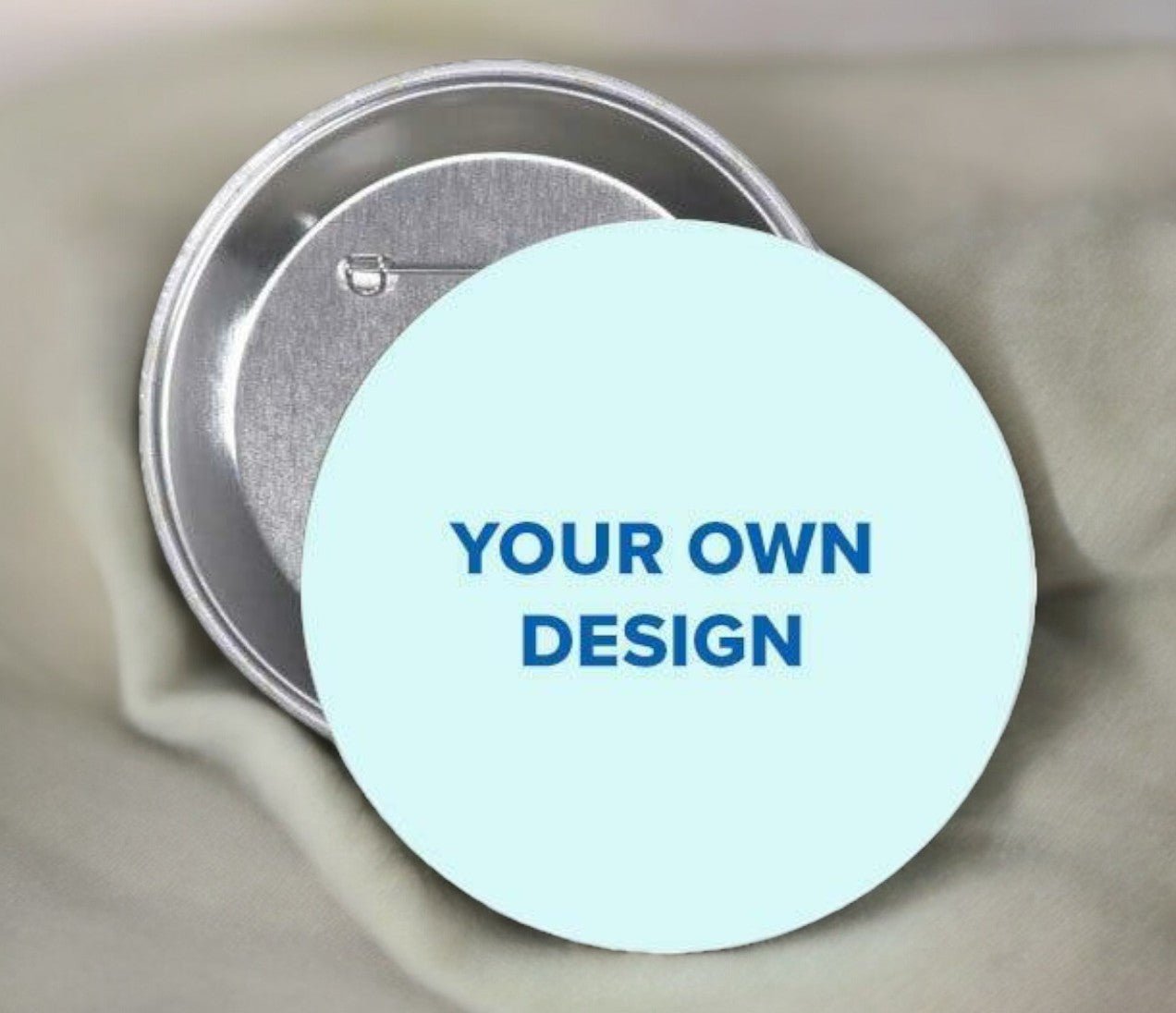 Custom Memorial Button Pin Your Design (Pack of 10) - Celebrate Prints